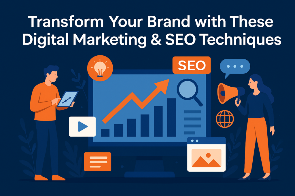 Transform Your Brand with These Digital Marketing & SEO Techniques