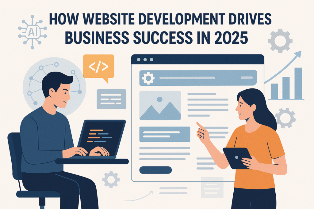 How Website Development Drives Business Success in 2025