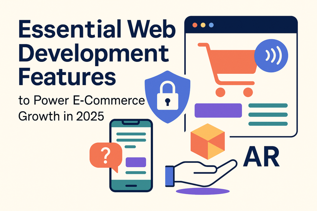 Essential Web Development Features for E‑Commerce in 2025