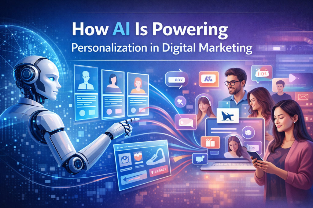 How AI Is Powering Personalization in Digital Marketing