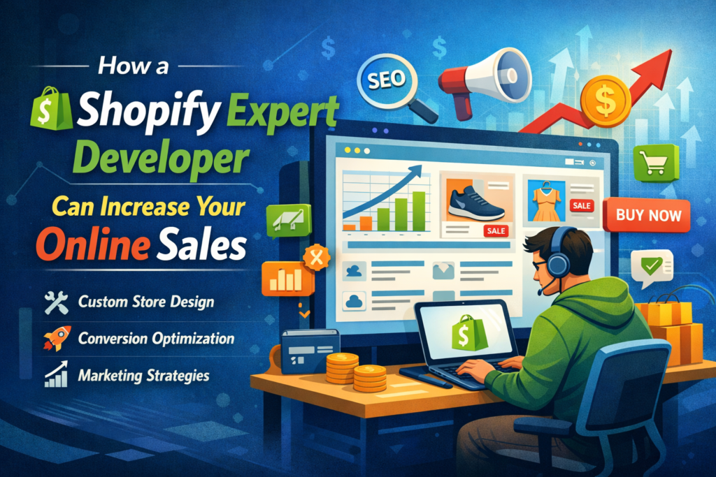 How a Shopify Expert Developer Can Increase Your Online Sales